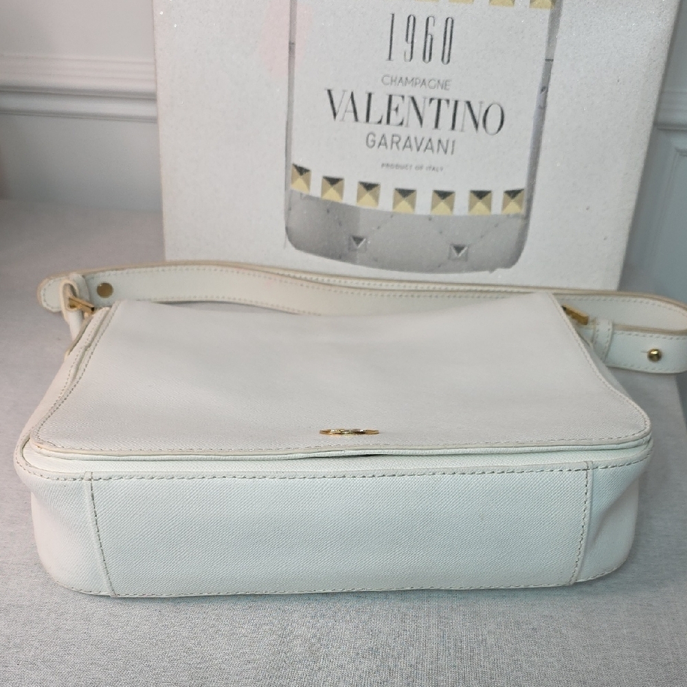 Tory Burch Emerson white Saffiano leather shoulder bag - Picture 7 of 8